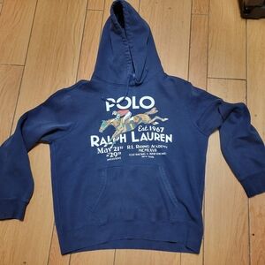 Polo Ralph Lauren Riding Academy Equestrian Hoodie Sz L